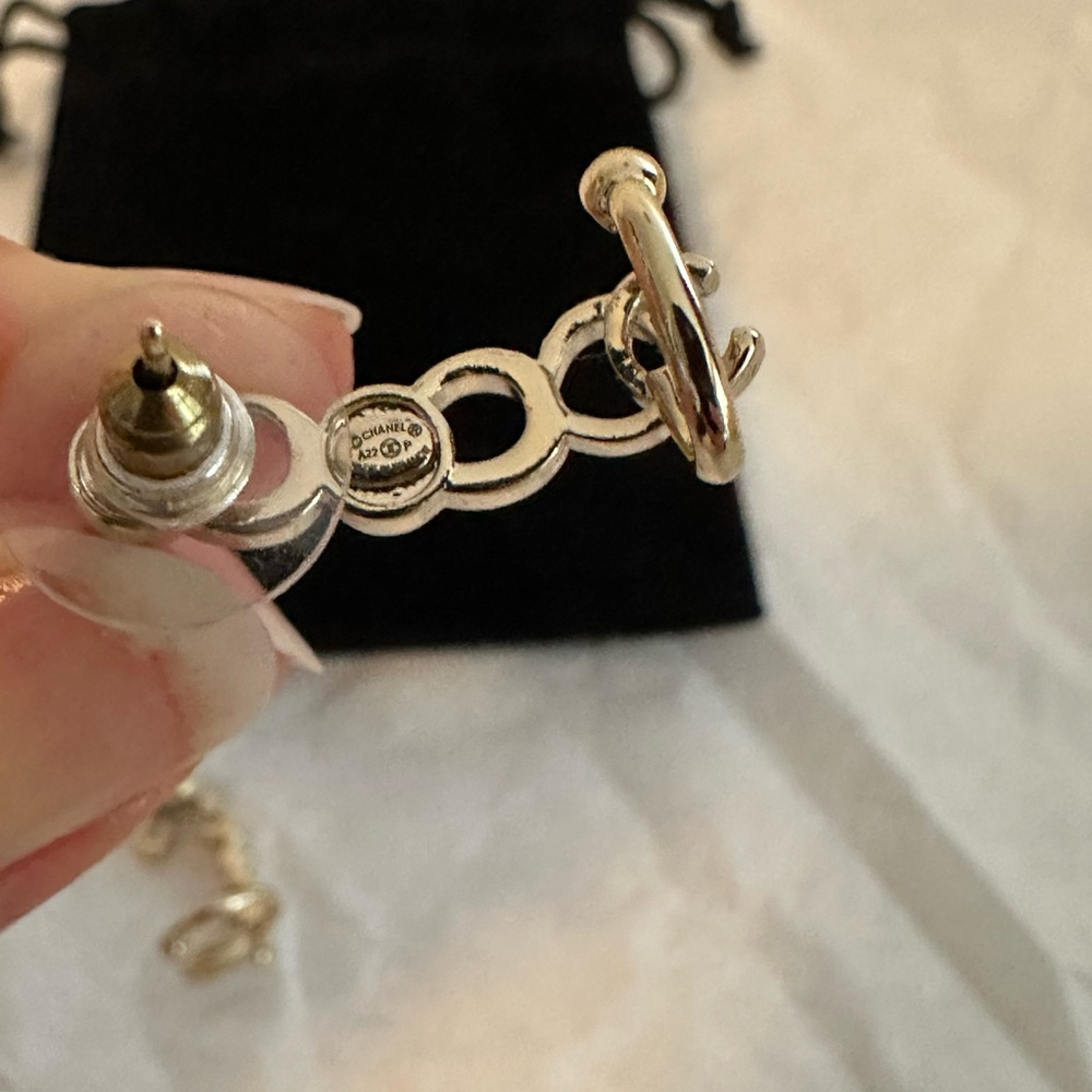 Chanel Stud Earrings - Picture 3 of 6